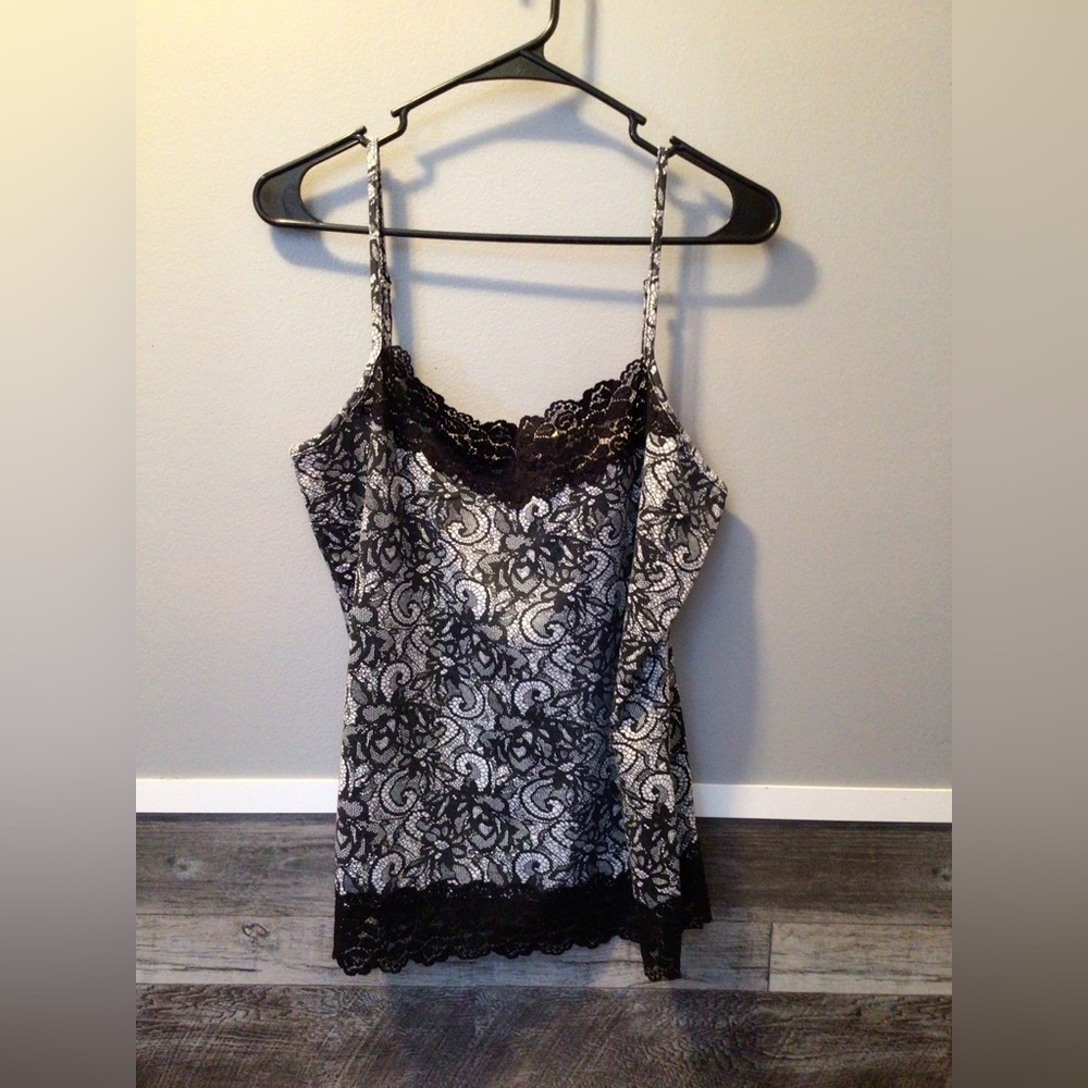 Black and white Large tank Cato (0070)